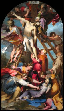 The Descent from the Cross, 1569. Creator: Barocci, Federigo (1528-1612).