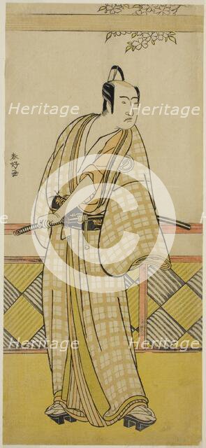 The Actor Sawamura Sojuro III in an Unidentified Role, late 1780s. Creator: Katsukawa Shunko.