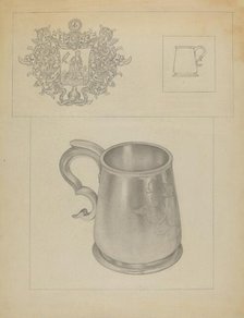 Silver Mug, c. 1936. Creator: Isidore Steinberg.