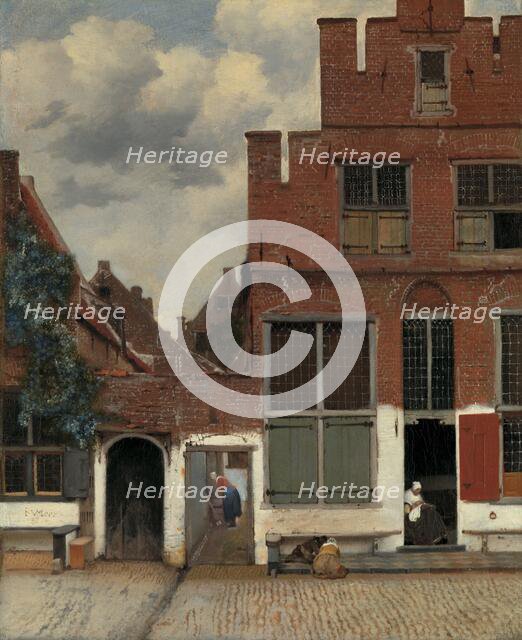 View of Houses in Delft, Known as ‘The Little Street’, c.1658. Creator: Jan Vermeer.