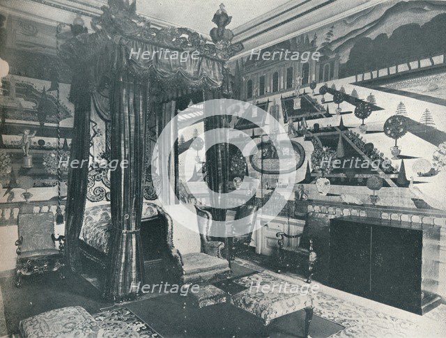 'Green Velvet Room, Stoke Edith', c1909. Artist: Unknown.