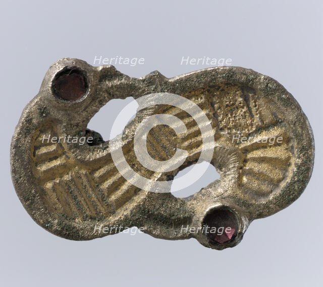 S-Shaped Brooch, Frankish, 550. Creator: Unknown.