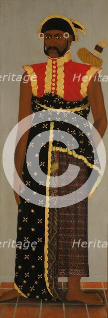 Javanese Court Officials, c.1820-c.1870. Creator: Anon.