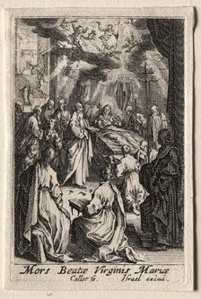 The Life of the Virgin: The Death of the Virgin. Creator: Jacques Callot (French, 1592-1635).