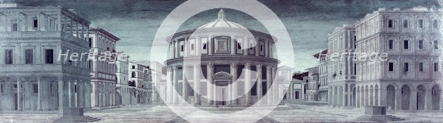 'View of an Ideal City', 15th century. Artist: Luciano Laurana