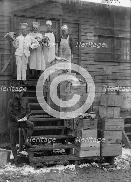 Camp Meade, Maryland - Winter Views, 1917. Creator: Harris & Ewing.