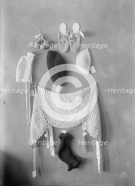 The Blind, Interiors of Library - Institute of The Blind, 1912. Creator: Harris & Ewing.