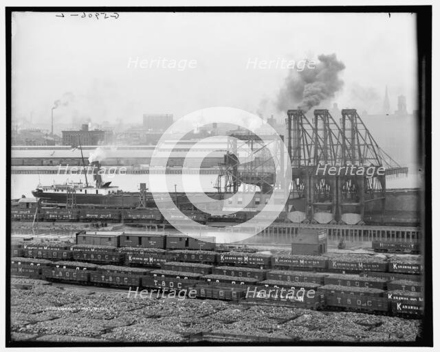 Water front, Toledo, Ohio, between 1900 and 1910. Creator: Unknown.