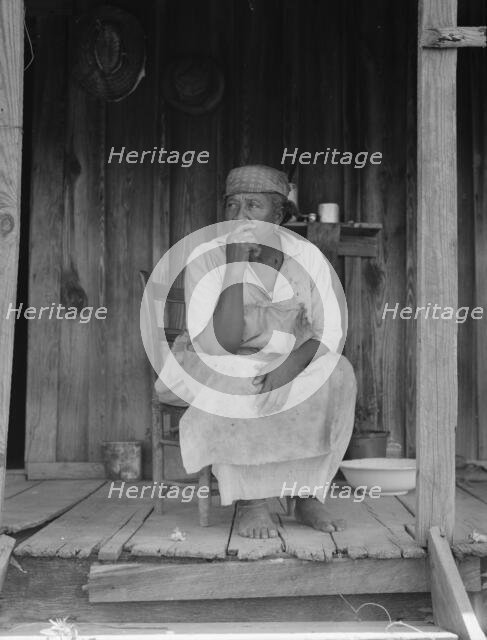 "Cotton rules the world," , Hinds County, Mississippi, 1937. Creator: Dorothea Lange.