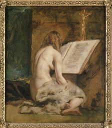 The penitent Magdalen, 1835. Artist: William Etty.