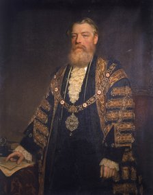 Sir Henry Edmund Knight. 1883. Artist: John Robert Dicksee