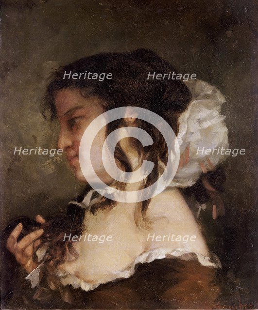 La méditation (la réflexion), 1864.