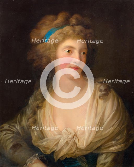 Princess Frederica Charlotte of Prussia (1767-1820), Duchess of York and Albany. Creator: Graff, Anton (1736-1813).