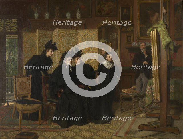 His Portrait, 1898. Creator: Evert Jan Boks.