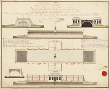 Buildings and plant for producing saltpetre, 1806. Creator: Adam Kroll.