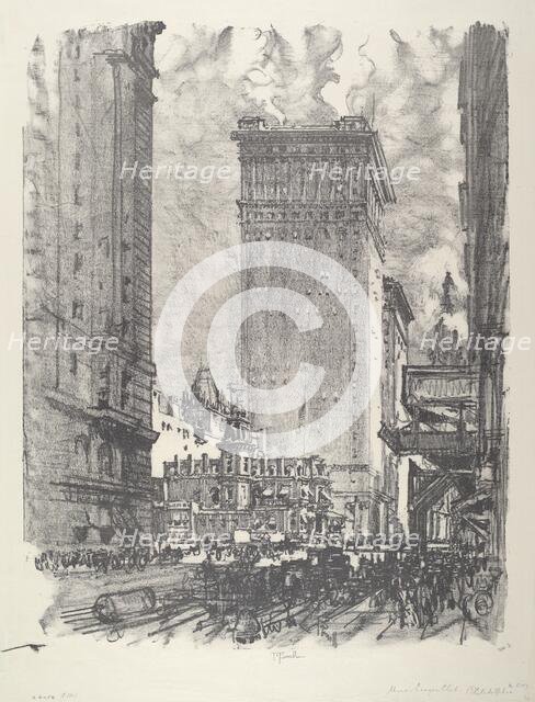 The Union League, 1912. Creator: Joseph Pennell.