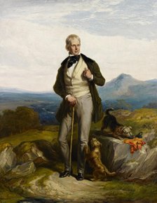 Sir Walter Scott, c1844. Creator: Allan, Sir William (1782-1850).