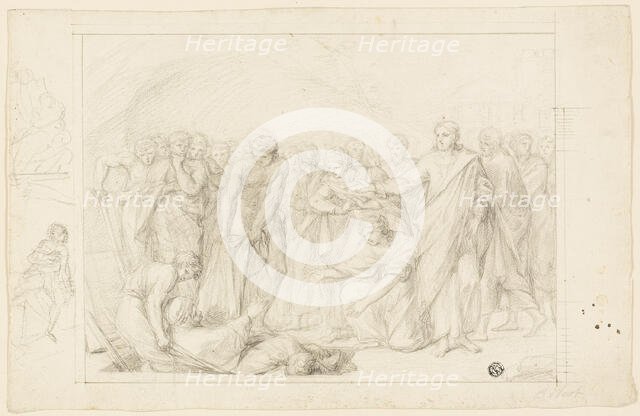 Death of Ananias, n.d. Creator: Benjamin West.