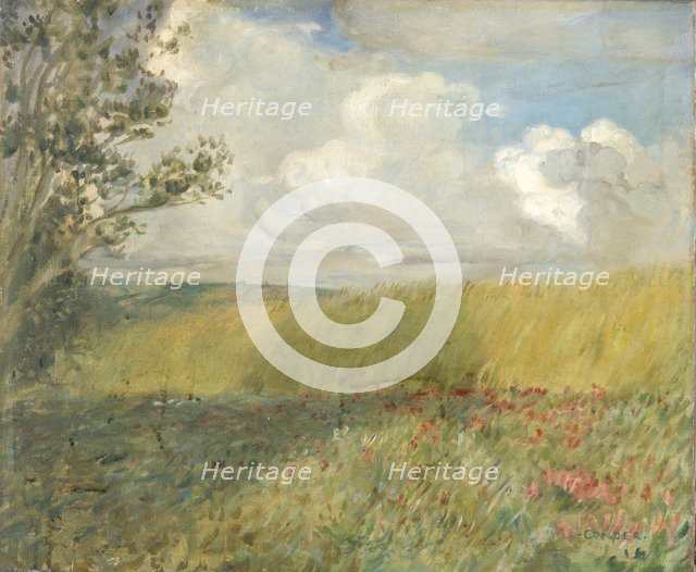'The cornfield', 1888-1909. Creator: Charles Conder.