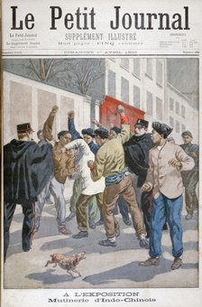 Indochinese unrest, Exposition Universelle, Paris, 1900. Artist: Oswaldo Tofani