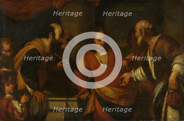 The Tribute Money, probably middle of 17th century. Creator: Unknown.