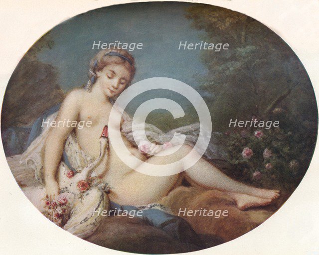 Leda, 18th century, (1917). Artist: Jacques Charlier