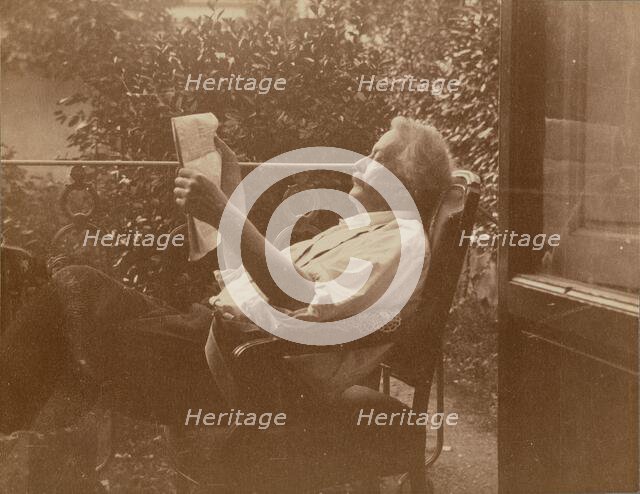 Félix Nadar in Florence, 1883. Creator: Unknown.