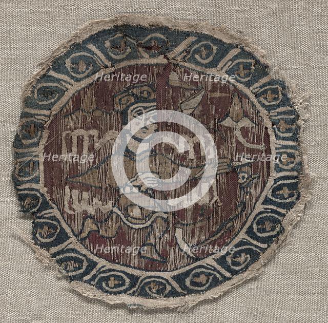 Roundel with figure, 1000s. Creator: Unknown.