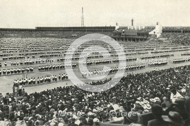 'The Sokol Festival of 1938', (1947).  Creator: Unknown.