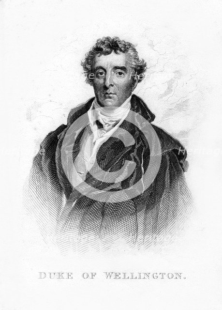 Arthur Wellesley, 1st Duke of Wellington, British soldier and statesman, 19th century. Artist: Unknown
