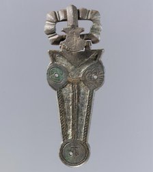 Belt Buckle, Frankish, late 6th century. Creator: Unknown.