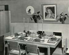 'The Dining-Room - Carole Stupell, Ltd.', 1941. Creator: Unknown.