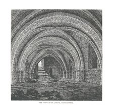 The Crypt of St.John's, 1878. Artist: Unknown