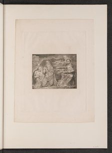 Job Rebuked by His Friends, 1825. Creator: William Blake.