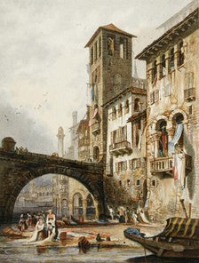 Verona, between 1836 and 1837. Creator: George Baxter.