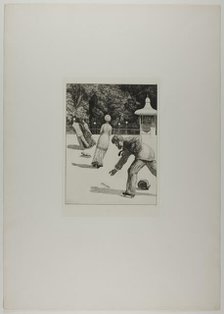 A Glove: Action, 1881. Creator: Max Klinger.