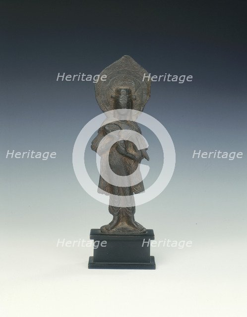 Standing bodhisattva, Six Dynasties, China, early 6th century. Artist: Unknown