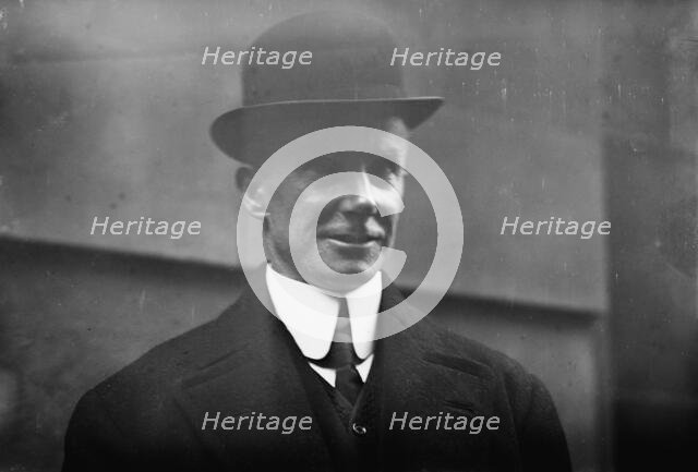 Captain Arthur Henry Rostron of the Carpathia who rescued survivors of the Titanic, (1912?). Creator: Bain News Service.