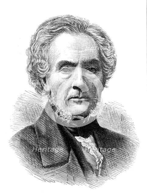 The late Dr. A. Billing, F.R.S., 1881. Creator: Unknown.