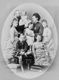 The Grand Ducal family of Hesse, c1873. Creator: Unknown.