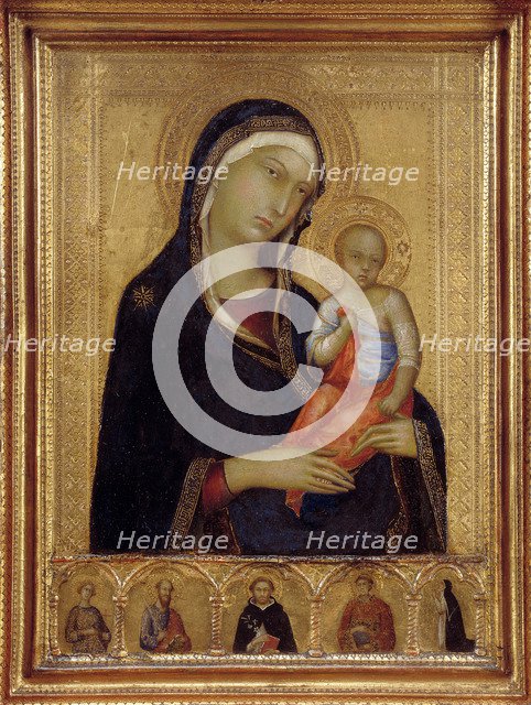 Virgin and Child, c. 1324-1325. Artist: Martini, Simone, di (1280/85-1344)