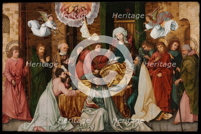 The Dormition of the Virgin. Artist: Holbein, Hans, the Elder (1465-1524)