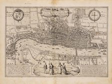 London. From Civitates orbis terrarum, 1572. Creator: Braun, Georg (1541-1622).