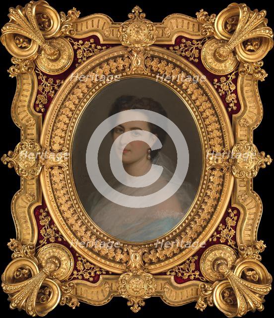 Portrait of a Woman..., 1864. Creator: Michele Gordigiani.