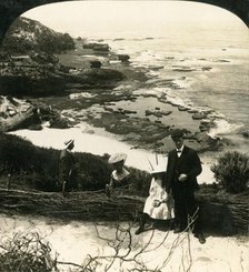 'Low Tide at the Back Beach, Sorrento, Victoria, Australia', c1909.  Creator: George Rose.