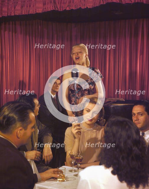 52nd Street, New York, N.Y., ca. 1948. Creator: William Paul Gottlieb.