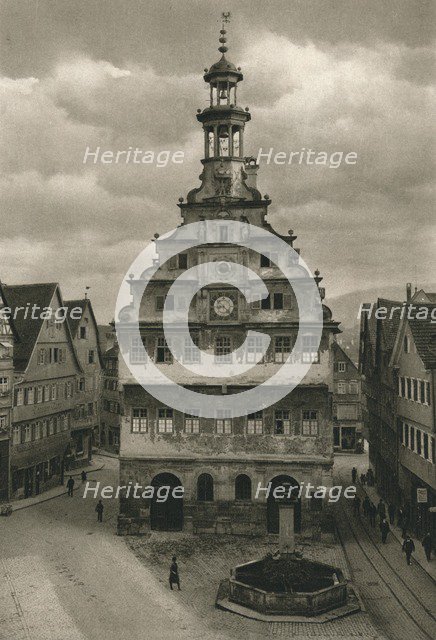 'Esslingen. Old Town Hall', 1931. Artist: Kurt Hielscher.