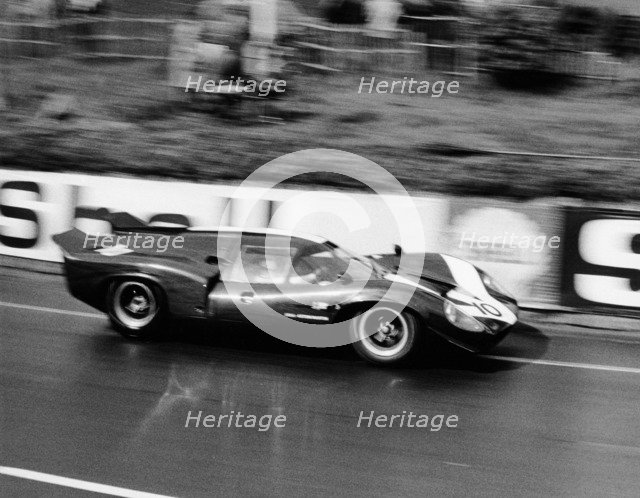 An Aston Martin Lola at Le Mans, France, 1967. Artist: Unknown