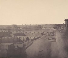 [Plaza of Canons, Teheran, Iran] (Maydan-i Top-khaneh), 1840s-60s. Creator: Possibly by Luigi Pesce.