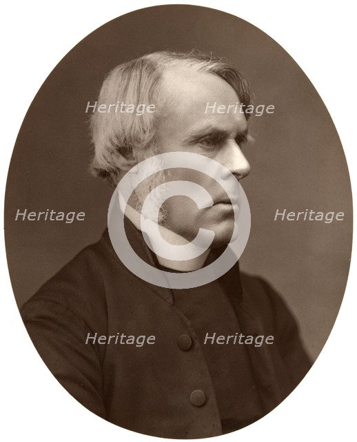 Right Rev John Jackson, DD, Bishop of London, 1876.Artist: Lock & Whitfield